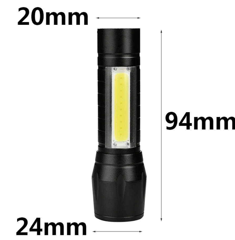 Miniatura 4 de Linterna Táctica de Bolsillo con Luz LED